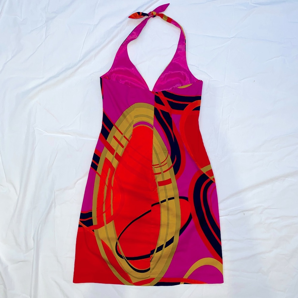 Trina Turk Halter Dress
